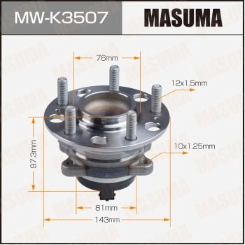 Ступичный узел MASUMA V FXKKZ 1440255671 MW-K3507 изображение 0