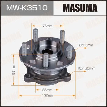 Ступичный узел MASUMA 1440255673 Y 5WL02 MW-K3510 изображение 0
