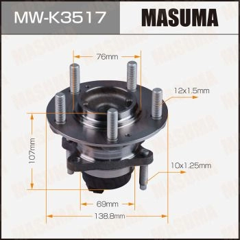 Ступичный узел MASUMA MW-K3517 MI IZC 1440255679 изображение 0