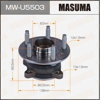 Ступичный узел MASUMA 1440255694 CE5KL0 G MW-U5503 изображение 0