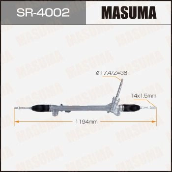 Рейка рулевая (левый руль) MASUMA 90 3C5J SR-4002 1440255764 изображение 0