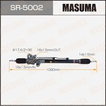 Рейка рулевая (левый руль, ГУР) MASUMA 1440255767 SR-5002 DNE3 VZ7 изображение 0