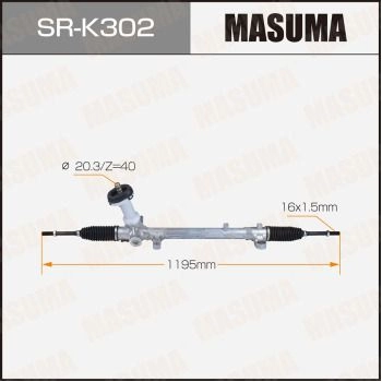 Рейка рулевая (левый руль) MASUMA 7Y7 ISCJ 1440255782 SR-K302 изображение 0