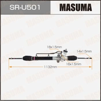 Рейка рулевая (левый руль, ГУР) MASUMA SR-U501 1440255793 IOLW M изображение 0