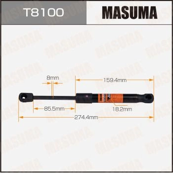 Упор газовый багажника MASUMA T8100 G17L C 1440255796 изображение 0