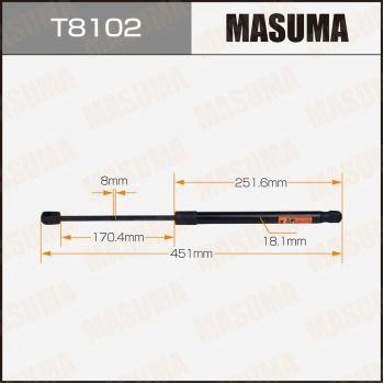Упор газовый багажника MASUMA T8102 1440255798 U DVC5F изображение 0