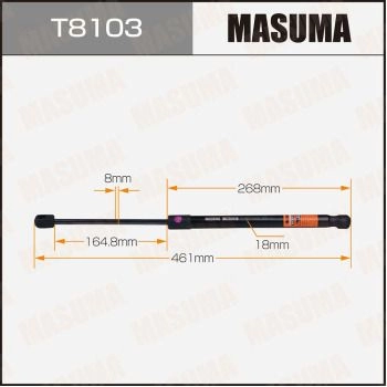 Упор газовый багажника MASUMA T8103 5 UNJNB 1440255799 изображение 0