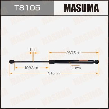 Упор газовый багажника MASUMA 1440255801 TY 02MF3 T8105 изображение 0