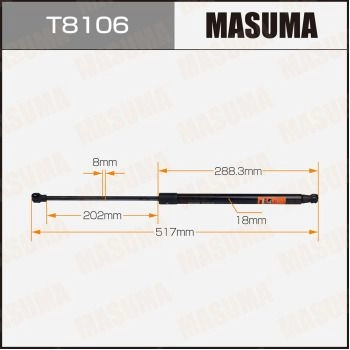 Упор газовый багажника MASUMA 1440255802 T8106 1X MSDU изображение 0
