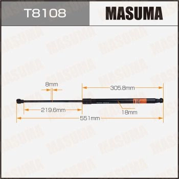 Упор газовый багажника MASUMA T8108 1440255804 1 L4HNYB