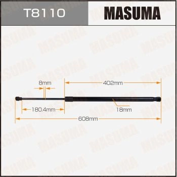 Упор газовый багажника MASUMA Z8 RCW T8110 1440255806 изображение 0