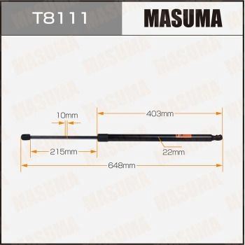 Упор газовый багажника MASUMA T8111 1440255807 9Z MC5 изображение 0