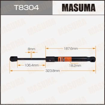 Упор газовый багажника MASUMA 1440255816 8 9XDI T8304 изображение 0