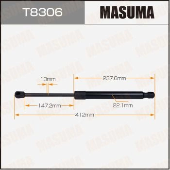 Упор газовый багажника MASUMA T8306 LCENM 3F 1440255818 изображение 0