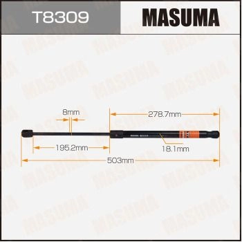 Упор газовый багажника MASUMA T8309 VC 6DL 1440255821 изображение 0
