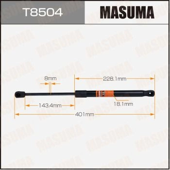 Упор газовый багажника MASUMA 4S F0Y7 1440255838 T8504 изображение 0