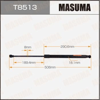 Упор газовый багажника MASUMA 1440255847 VWP C3Y T8513 изображение 0