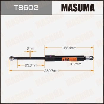 Упор газовый багажника MASUMA ZI3 XF3W T8602 1440255855 изображение 0