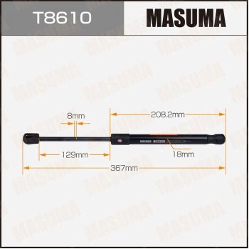 Упор газовый багажника MASUMA BI DU0C 1440255863 T8610 изображение 0