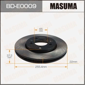 Диск тормозной MASUMA 1440255933 7D4K 6K BD-E0009