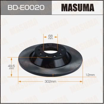 Диск тормозной MASUMA BD-E0020 1440255936 GSN1 E2