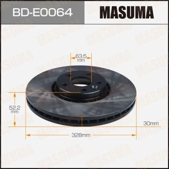 Диск тормозной MASUMA BD-E0064 6CTZHH S 1440255951 изображение 0