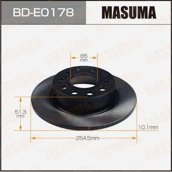 Диск тормозной MASUMA 1GC RDC 1440255975 BD-E0178