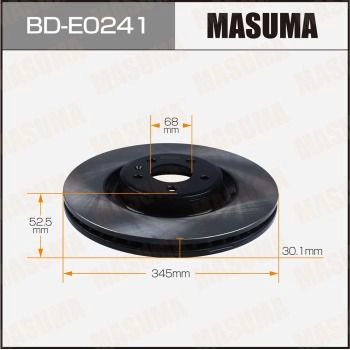 Диск тормозной MASUMA 1440255983 A7C 0J BD-E0241 изображение 0