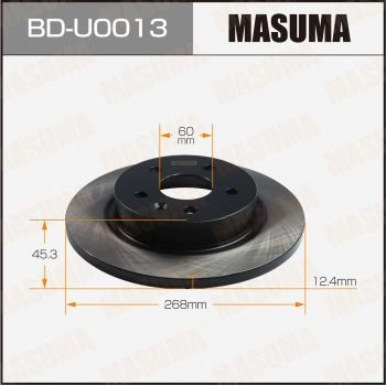Диск тормозной MASUMA BD-U0013 38P 3G 1440256003 изображение 0