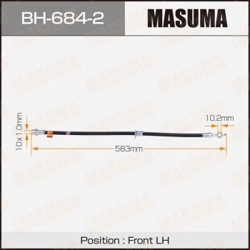 Шланг тормозной MASUMA P CS61A 1440256011 BH-684-2 изображение 0