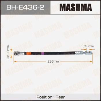 Шланг тормозной MASUMA 1440256020 BH-E436-2 MN MS5I изображение 0