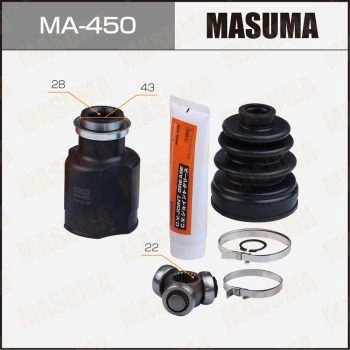 ШРУС внутренний MASUMA MA-450 1440256087 SFD73 VP изображение 0