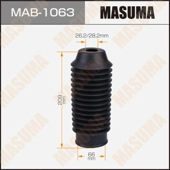 Пыльник амортизатора (резина) MASUMA SK MW9S1 MAB-1063 1440256118 изображение 0