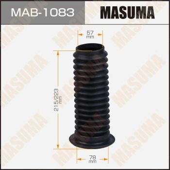 Пыльник амортизатора (резина) MASUMA 1440256123 G7WPC EX MAB-1083 изображение 0