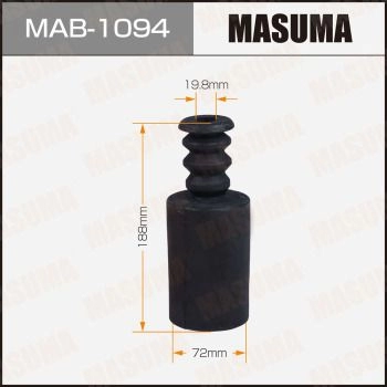 Пыльник амортизатора (резина) MASUMA IMO 7W5 1440256126 MAB-1094 изображение 0