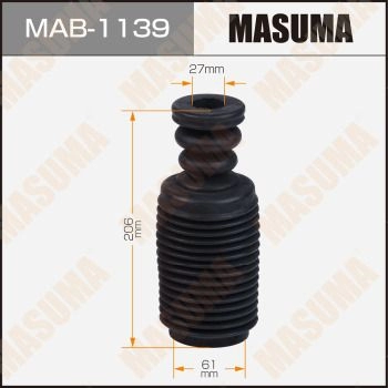 Пыльник амортизатора (резина) MASUMA O9ZSH M MAB-1139 1440256138 изображение 0