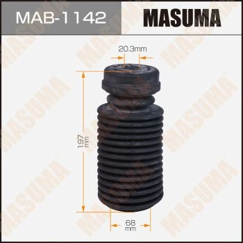 Пыльник амортизатора (резина) MASUMA GV 136SW 1440256140 MAB-1142