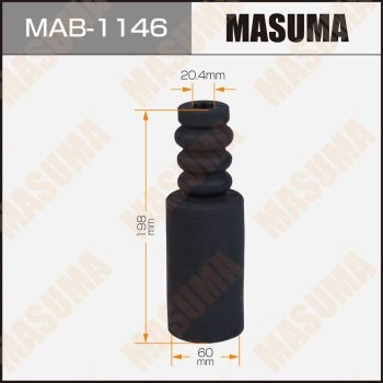 Пыльник амортизатора (резина) MASUMA 1440256143 MAB-1146 4 ZN0E изображение 0