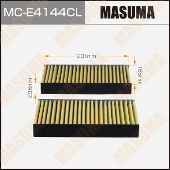 Фильтр салонный угольный MASUMA MC-E4144CL 1440256167 EYWB 64 изображение 0