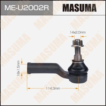 Наконечник рулевой MASUMA 1440256182 ME-U2002R 7 H8YD изображение 0