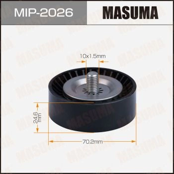 Ролик обводной приводного ремня MASUMA HUGZ I56 MIP-2026 1440256248 изображение 0