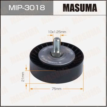 Ролик натяжителя ремня привода навесного оборудования MASUMA 46 TGVW 1440256258 MIP-3018 изображение 0