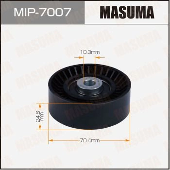 Ролик обводной приводного ремня MASUMA MIP-7007 1440256264 DY Q803 изображение 0