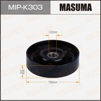 Ролик натяжителя приводного ремня MASUMA 1440256267 MIP-K303 TSC 4Q изображение 0