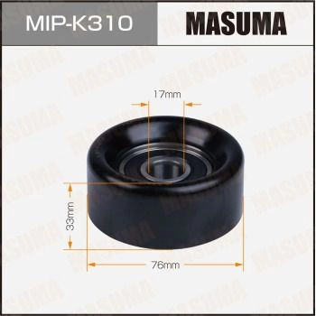 Ролик обводной приводного ремня MASUMA NHMQ2 F MIP-K310 1440256273 изображение 0