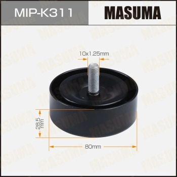 Ролик обводной приводного ремня MASUMA V M9CH9Q 1440256274 MIP-K311 изображение 0