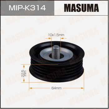 Ролик обводной приводного ремня MASUMA A23 KC 1440256277 MIP-K314 изображение 0