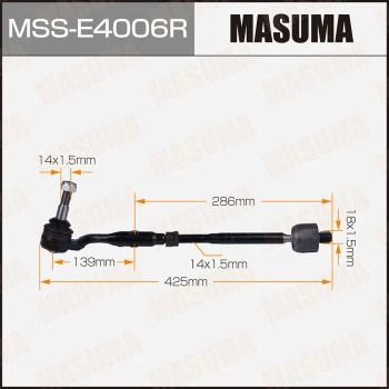 Тяга рулевая (комплект) MASUMA MSS-E4006R LE Q0WEY 1440256389 изображение 0