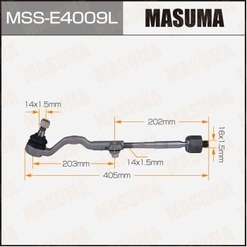 Тяга рулевая (комплект) MASUMA 1440256392 NT Z32 MSS-E4009L изображение 0