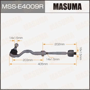 Тяга рулевая (комплект) MASUMA CR2V2 E MSS-E4009R 1440256393 изображение 0